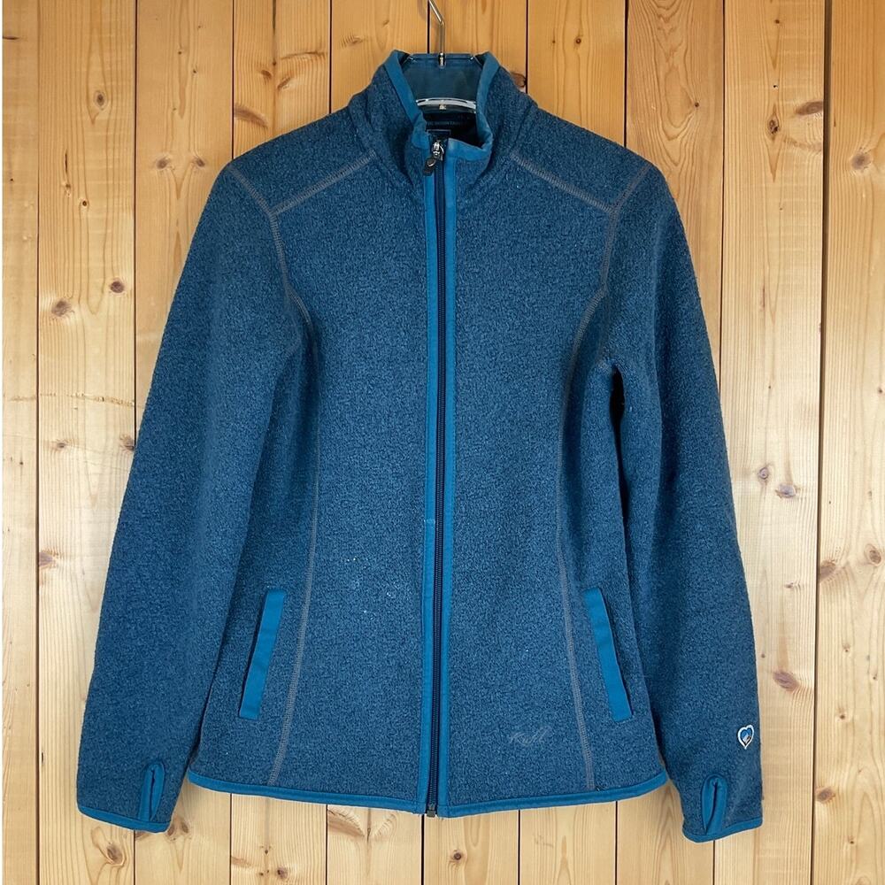 Kuhl Alfpaca Women's Fleece Full-Zip Jacket, Blue - Size XS